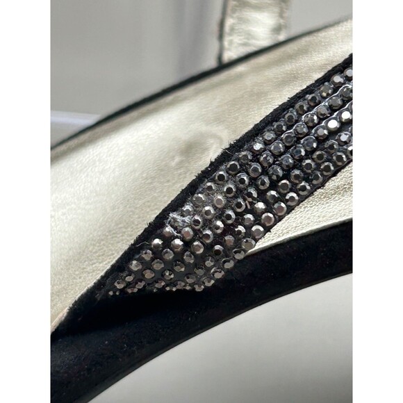 Naturalizer Vanessa2 Womens Strappy Heeled Sandals Rhinestone Black Sz 9.5M - Picture 6 of 10